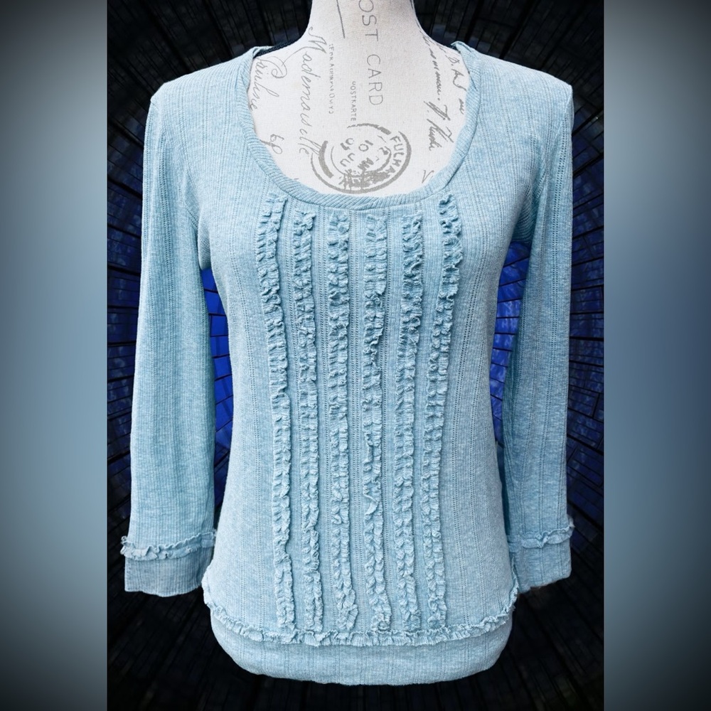 Marc Jacobs Scoop Neck Knit Top
Small
Like New / Never Worn
Blue
